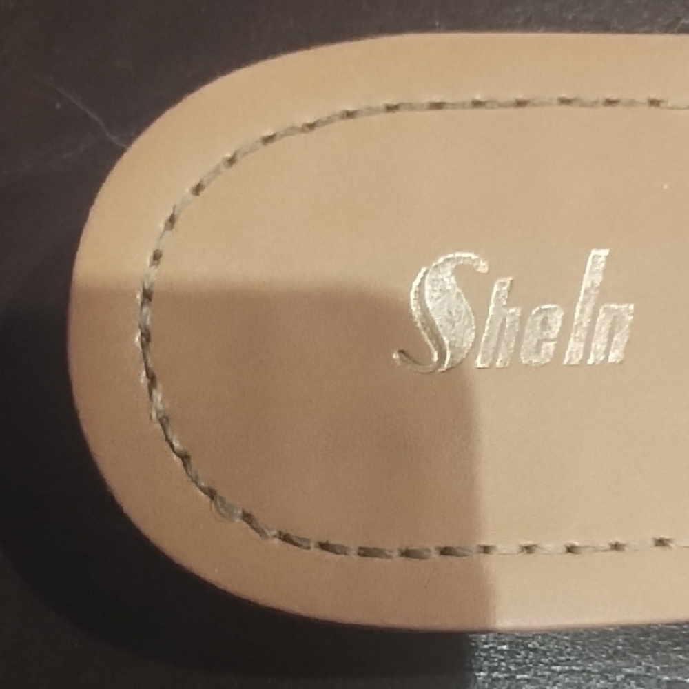 SHELA Sparkling Silver Slide Sandals - Picture 2 of 3